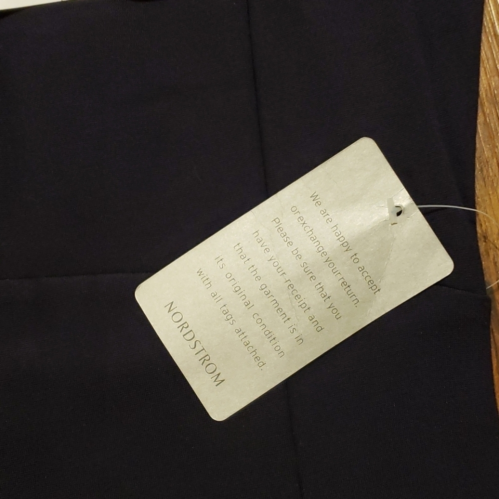 Felicity & coco navy full zip body con dress NWT - Picture 5 of 11